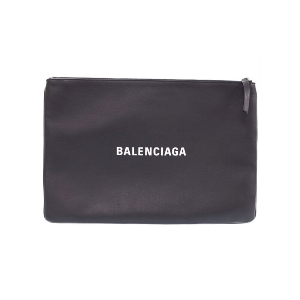Balenciaga Logo Clip L Clutch Bag